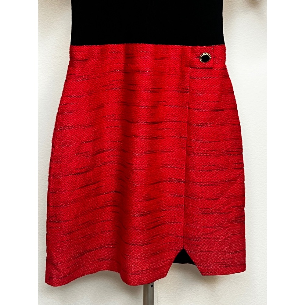 NWT Ted Baker Colorblock Multicolored Sheath Women's Mini Dress Sz 1 - Picture 9 of 13